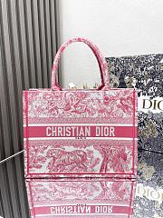 Okify Medium Dioriviera Dior Book Tote Pink 36×27×16cm - 1