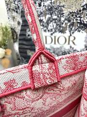 Okify Medium Dioriviera Dior Book Tote Pink 36×27×16cm - 3