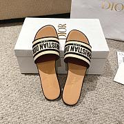 Okify Dior Dway Slide White Size 34-43 - 2