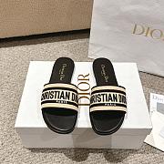 	 Okify Dior Dway Slide Black & White Size 34-43 - 1