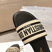 	 Okify Dior Dway Slide Black & White Size 34-43 - 6