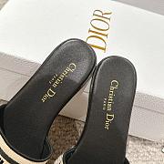 	 Okify Dior Dway Slide Black & White Size 34-43 - 4