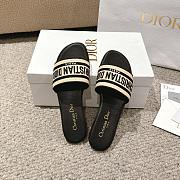 	 Okify Dior Dway Slide Black & White Size 34-43 - 2