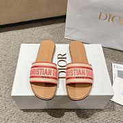 	 Okify Dior Dway Slide Pink Size 34-43 - 1