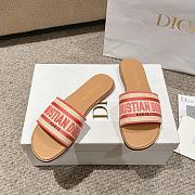 	 Okify Dior Dway Slide Pink Size 34-43 - 4