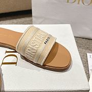 	 Okify Dior Dway Slide White Size 34-43 - 4