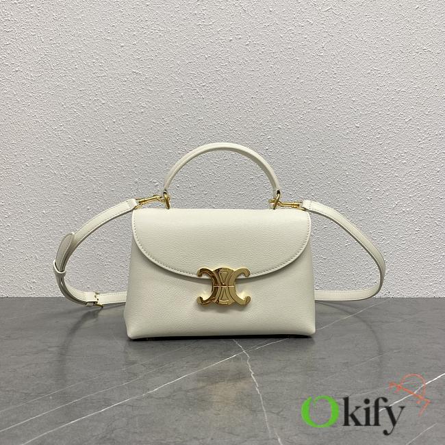 Okify Celine Teen Nino Bag In Patent Calfskin 20.5 x 13 x 8 CM - 1