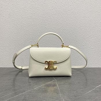 Okify Celine Teen Nino Bag In Patent Calfskin 20.5 x 13 x 8 CM