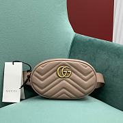 	 Okify Gucci Marmont Belt Pouch Beige 18-11-5 - 1