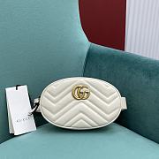 	 Okify Gucci Marmont Belt Pouch White 18-11-5 - 1