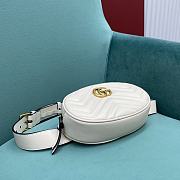 	 Okify Gucci Marmont Belt Pouch White 18-11-5 - 5