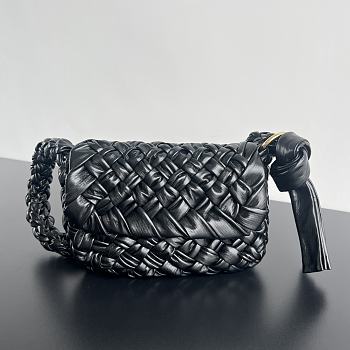 Okify Bottega Veneta Women's Kalimero Citta in Black  25x18x5.5  