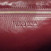 	 Okify Bottega Veneta Women's Kalimero Citta in Red 25x18x5.5 - 2