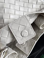 	 Okify Bottega Veneta Large Parachute In White 30*26*20cm - 4