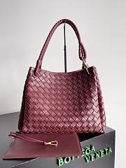 	 Okify Bottega Veneta Large Parachute In Red 30*26*20cm - 1