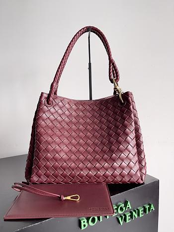 	 Okify Bottega Veneta Large Parachute In Red 30*26*20cm