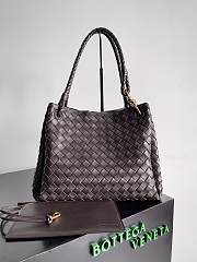 	 Okify Bottega Veneta Large Parachute In Brown 30*26*20cm - 1