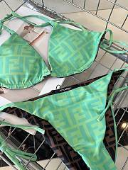 	 Okify Fendi Swimming Wear Green SML - 4