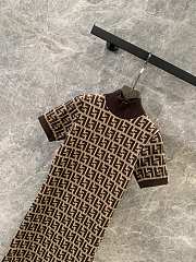 	 Okify Fendi Long Dress SML - 2