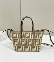 	 Okify Fendi Roll Mini Brown 15.5x11x13cm - 1