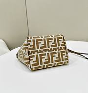 	 Okify Fendi Roll Mini Brown 15.5x11x13cm - 4