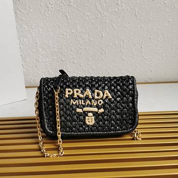 	 Okify Prada Crochet shoulder bag Black