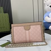 	 Okify Gucci Ophidia Small Shoulder Bag Pink 26x 17.5x 8 - 3