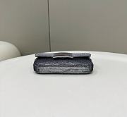 Okify Fendi Sequin Baguette Size 18cm - 4