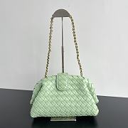 	 Okify Bottega Veneta Teen Lauren 1980 With Chain Mint 31.5x16.5x11cm - 1