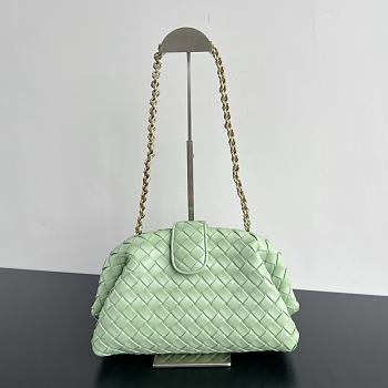 	 Okify Bottega Veneta Teen Lauren 1980 With Chain Mint 31.5x16.5x11cm