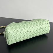 	 Okify Bottega Veneta Teen Lauren 1980 With Chain Mint 31.5x16.5x11cm - 3