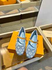 	 Okify LV Romy Doll Shoes Blue Size 35-40 - 1