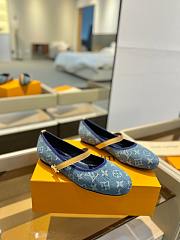 	 Okify LV Romy Doll Shoes Dark Blue Size 35-40 - 5