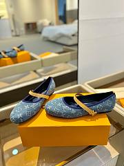 	 Okify LV Romy Doll Shoes Dark Blue Size 35-40 - 3