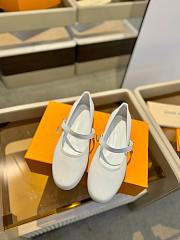 	 Okify LV Romy Doll Shoes White Size 35-40 - 1