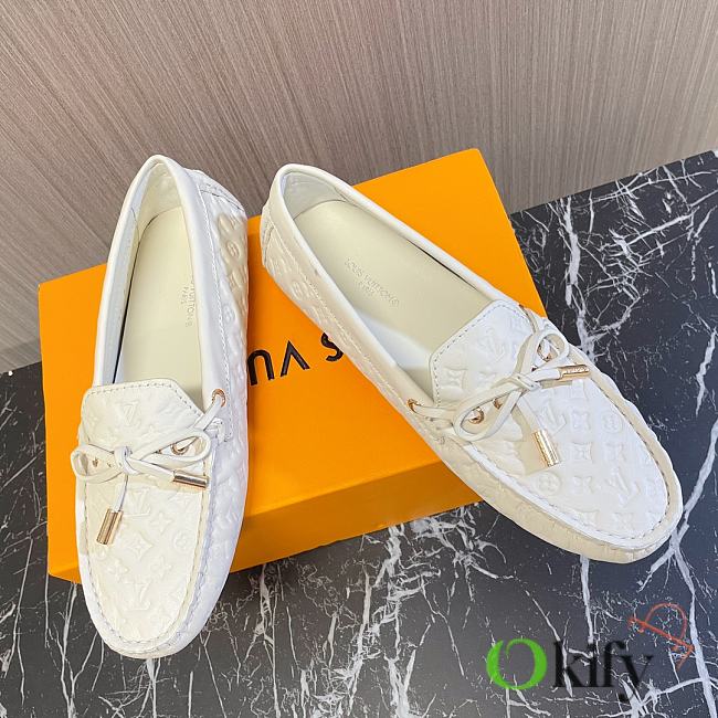 	 Okify LV Gloria Loafers White Size 35-40 - 1