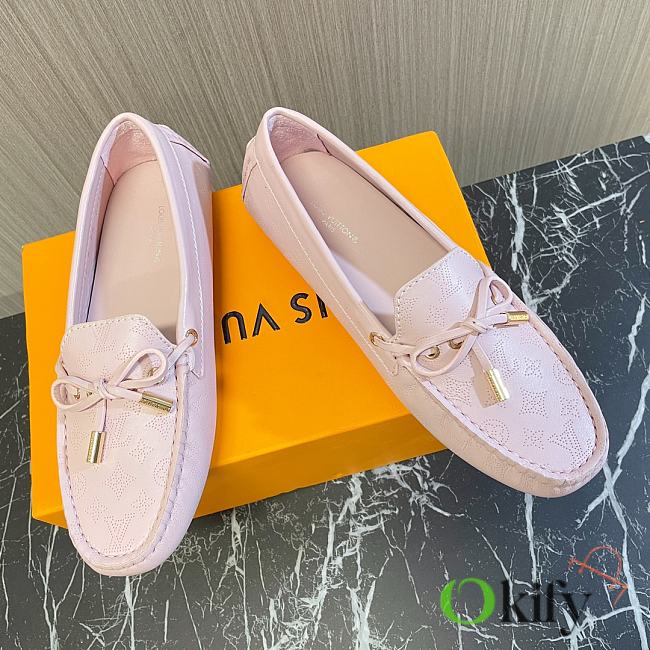 	 Okify LV Gloria Loafers Pink Size 35-40 - 1