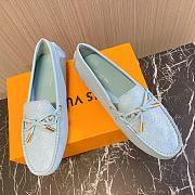 	 Okify LV Gloria Loafers Light Blue Size 35-40 - 1