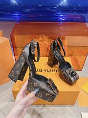 	 Okify Louis Vuitton High Heel Brown 12cm - 1