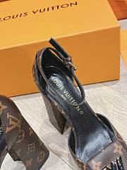 	 Okify Louis Vuitton High Heel Brown 12cm - 4