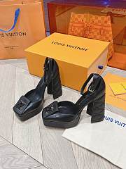 	 Okify Louis Vuitton High Heel Black 12cm - 4