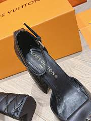 	 Okify Louis Vuitton High Heel Black 12cm - 3