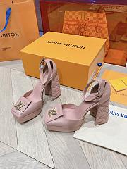 	 Okify Louis Vuitton High Heel Pink 12cm - 5