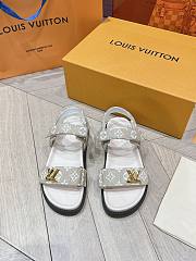 	 Okify LV Sunset Flat Comfort Sandals White 35-41 - 1