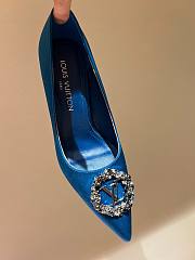 	 Okify LV Blue High Heel 34-41 - 5