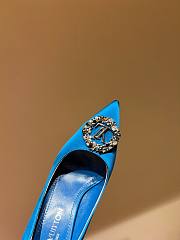 	 Okify LV Blue High Heel 34-41 - 3