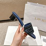 	 Okify Dior Dway Slide Blue Square 34-43 - 5