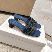 	 Okify Dior Dway Slide Blue Square 34-43 - 2