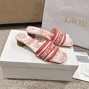 	 Okify Dior Dway Slide Orange Square 34-43 - 2