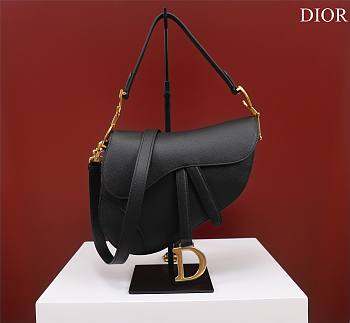 Okify Dior Saddle Black 25.5*20*6.5cm